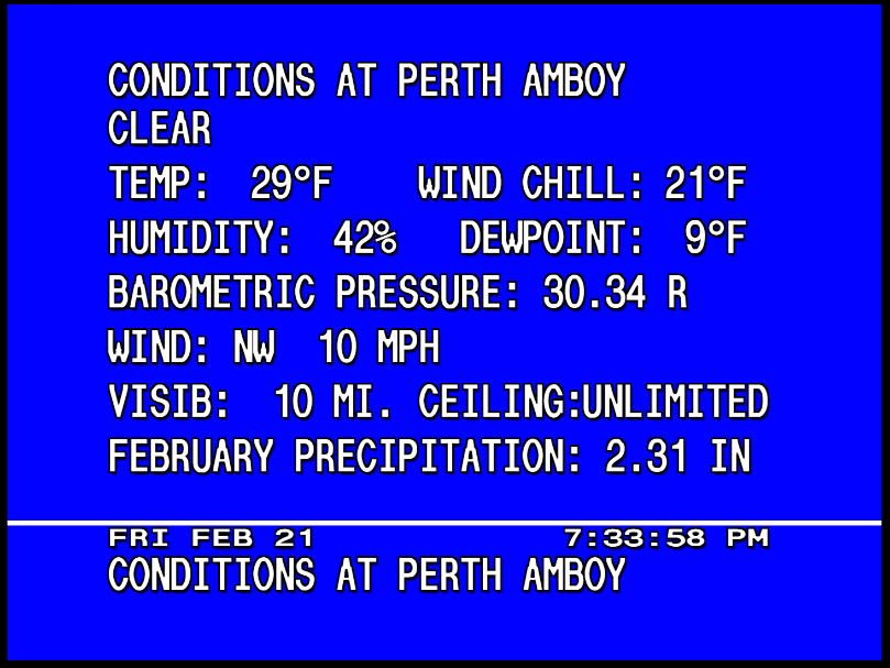 WeatherSTAR 4000 (Pre-Graphical)
